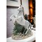 White Stallion Horse Figurine Gift Idea or Home Decoration Ornament Figurines